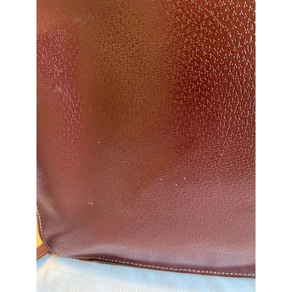 Tivoli Corp Large Universal Leather Vtg Crossbody Briefcase/Messenger/Laptop Bag